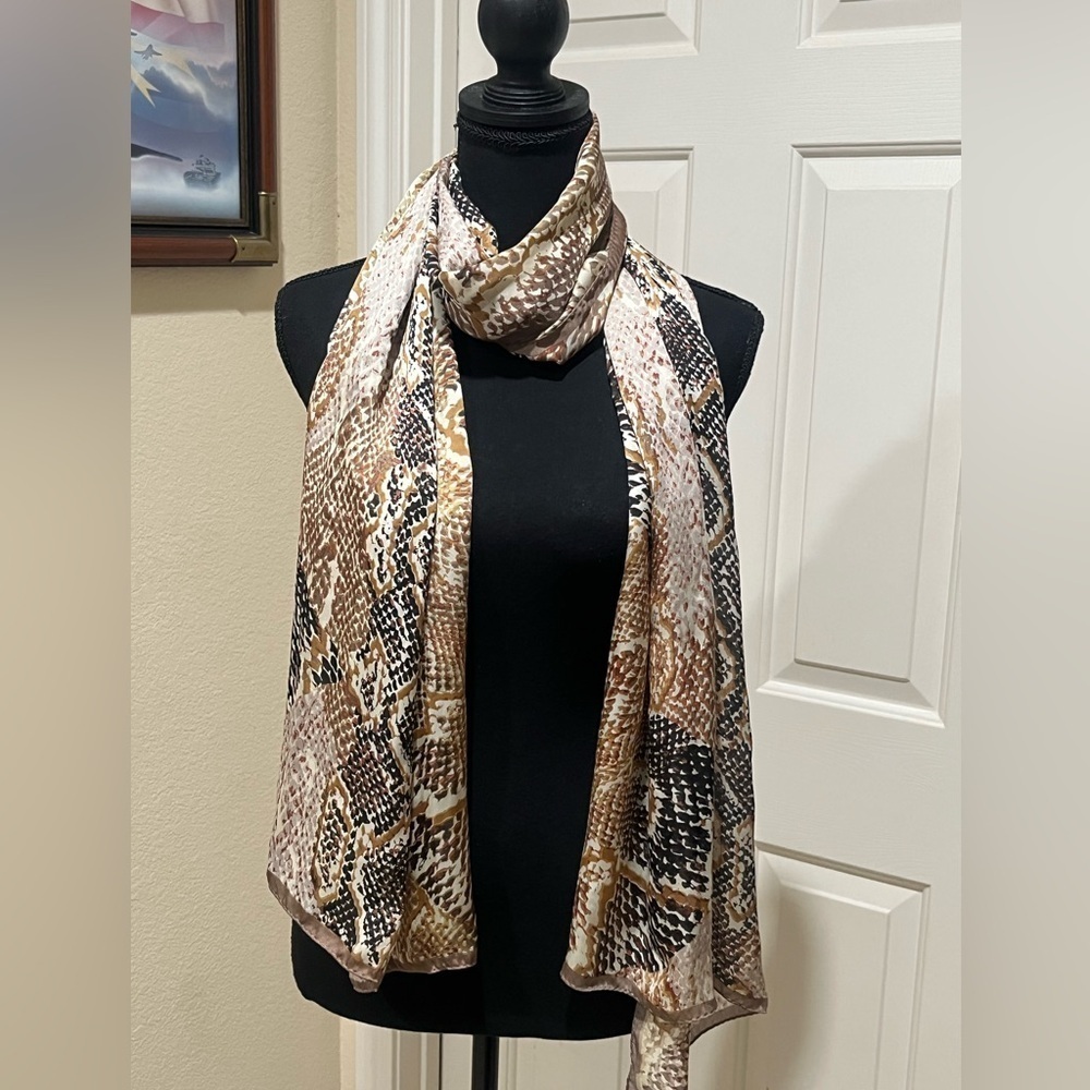 Collection Eighteen 18, Animal(Python) Print Scar… - image 2